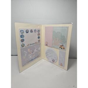 Disney Parks Park Life Notepad Set Folio 6 Sticky Note Pads WDW Disneyland NEW